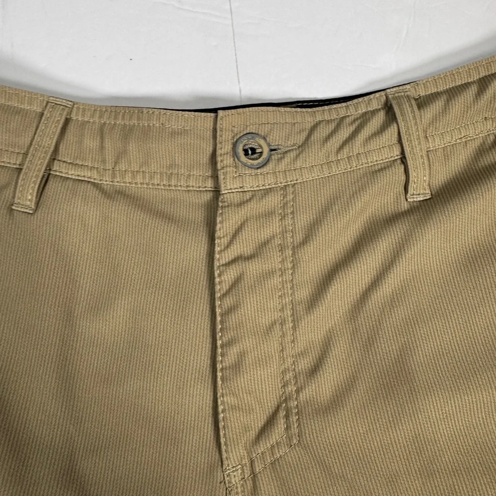 O'Neill Hybrid Shorts Mens 32 Tan Brown Stretch Boardshorts Surf Skate Beach
